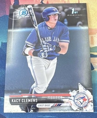 2017 Bowman Draft - Chrome Kacy Clemens #BDC-101 (RC)