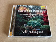 Franz Schubert Four Impromptus 12 Waltzes John O'Conor Piano Telarc Digital CD