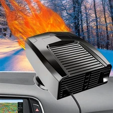 1200W Heater Portable Heating Cooling Fan Defroster Demister for Car Truck 12V