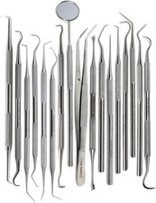 17-Pack Professional Dental Scraper Tool Oral Picks to Remove Plaque from Teeth
