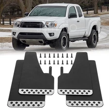 4x For Toyota Tacoma Rally Mud Flaps Splash Guard Mudguard Mudflap w/ Reflector