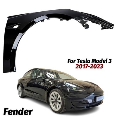 Steel Fender For Tesla Model 3 2017-2023 Front Passenger Side PBSB Painted