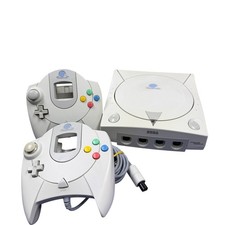 Sega Dreamcast Console, Unboxed with 2 Controllers