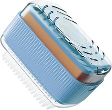 Multifunctal Laundry Soap Box for Soap Holder,Portable Scrubbing Soap