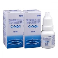 4x C-NAC Eye Drops, N-Acetyl-Carnosine Eye Drop 10ml Best Eye Care Best Rate