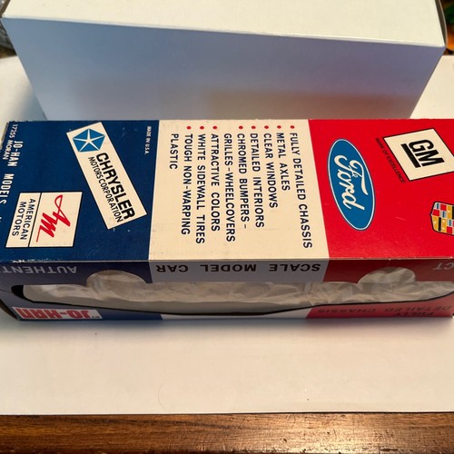 1974 AMC Hornet Plastic Promo Model By Johan 1/25 Scale Rust Color - Picture 15 of 15