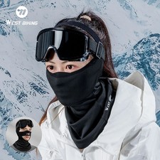 Winter Ski Cycling Headgear Double Layer Warm Balaclava Breathable F