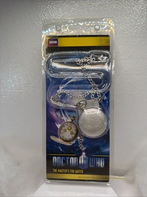 Doctor Who The Masters Fob  Pocket Watch New Sealed In Box