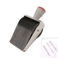 Rubber Roller Stamp Rubber Number Stamp Letter Stamp Rotating Scrapbooking Stamp