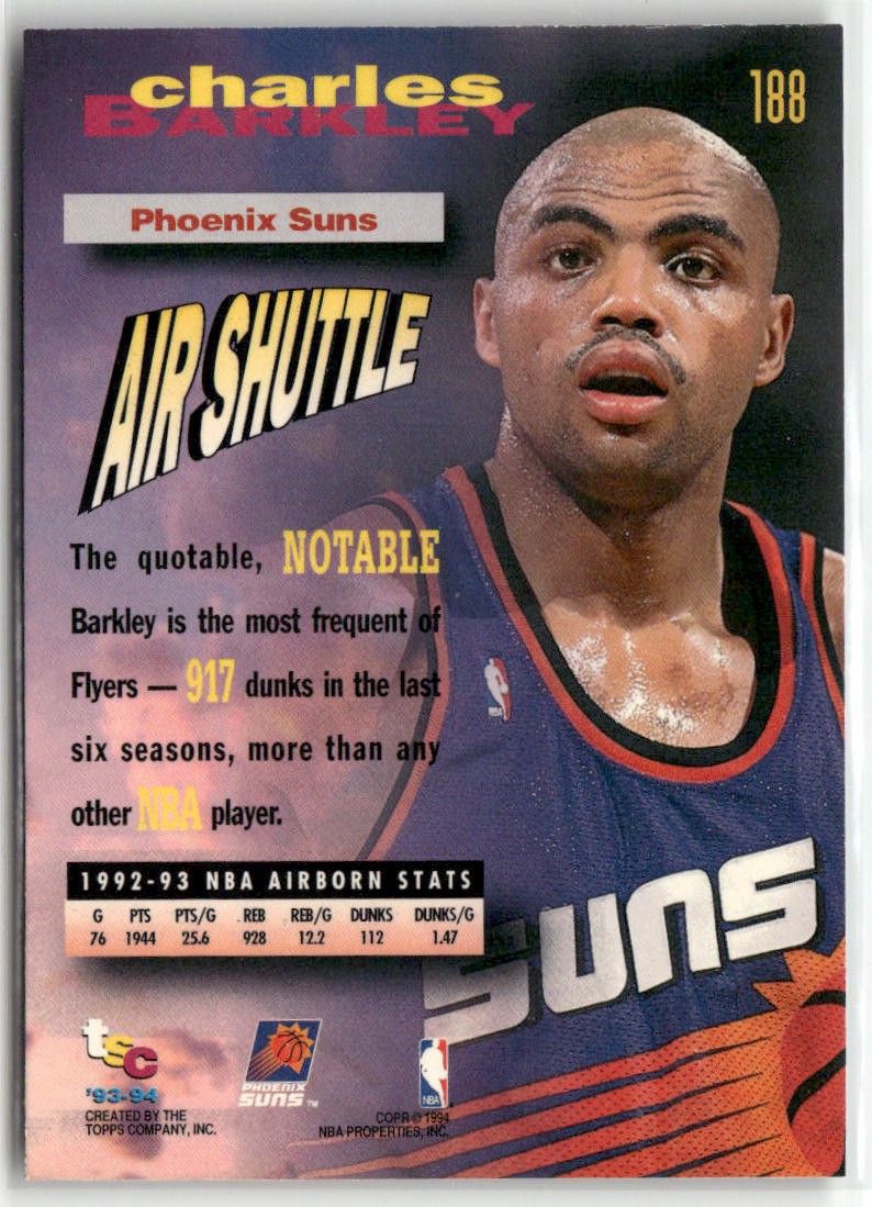 Barkley Jordan 93 Finals Stats Michael Jordan Final Season Michael - Main Image