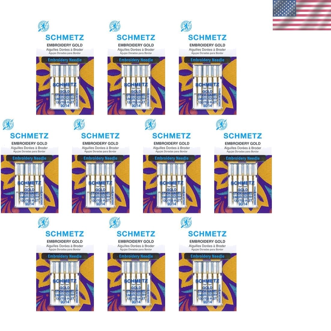 Sewing Machine Needles - Titanium Coated For Smooth Stitchin