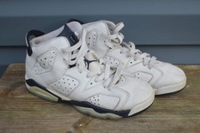Nike Air Jordan 6 Retro GS Midnight Navy 384665-141 Shoes Size Youth 6.5 Youth
