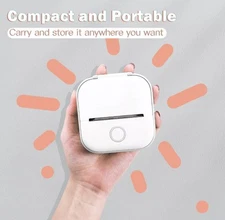 Phomemo T02 Mini Pocket Wireless Thermal Printer Bluetooth Photo Sticker Printer