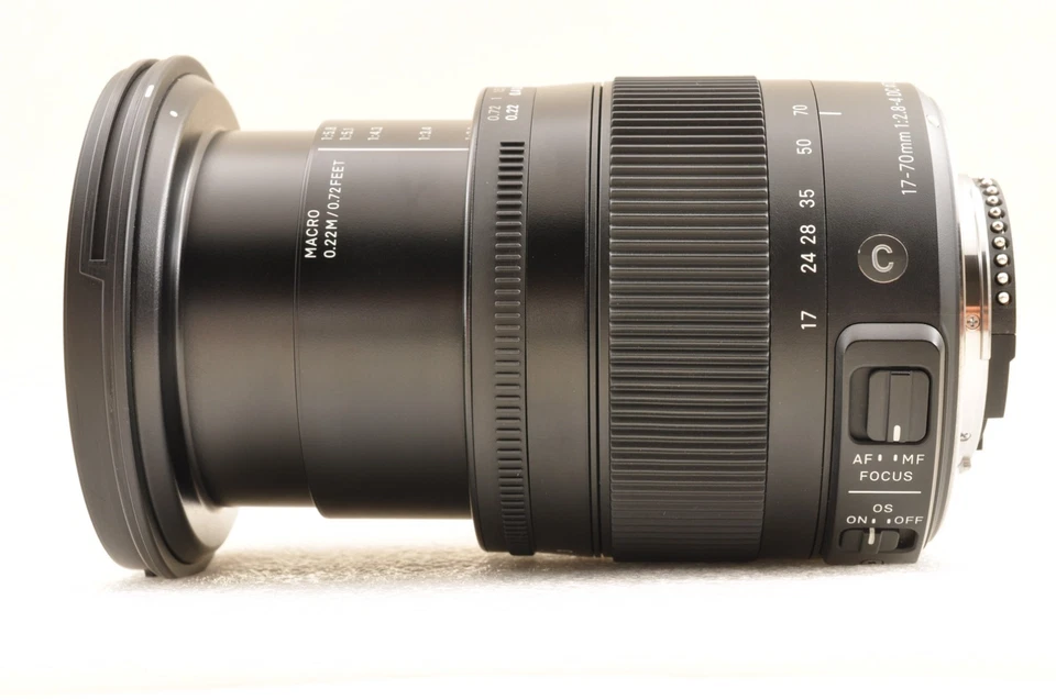 Lente contemporánea SIGMA 17-70mm F/2.8-4 DC Macro OS /Nikon F *Casi como nue... - Imagen 4 de 4