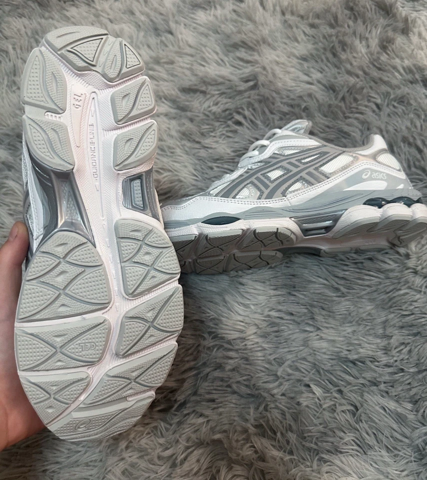 asics gel-nyc white oyster grey - Imagen 2 de 4