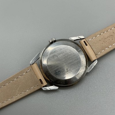 Vintage Wyler Incaflex Mens Watch 32mm Cream Dial Gold Tone Swiss Manual Wind Vintage Wyler Incaflex Mens Watch 32mm Cream Dial Gold Tone  main image 4