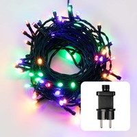 Lichterkette 80 Led Bunt Outdoor Trafo AußEn Deko Beleuchtung Garten Party