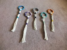 Collectible Beautiful Handmade Hanging Wall Decor Set of 5 BOHO