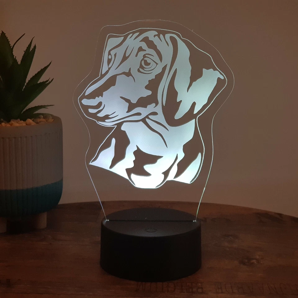 MARKENLOS LED Lampe Dackel