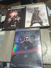 Blade Trilogy Movies 1-3 - DVD Lot of 3 Comic Book Wesley Snipes 2 Trinity