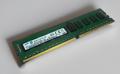 Samsung 8GB 1Rx4 PC4-2133P-RC0-10-DCO ECC  Server Memory M393A1G40DB0-CPB0Q