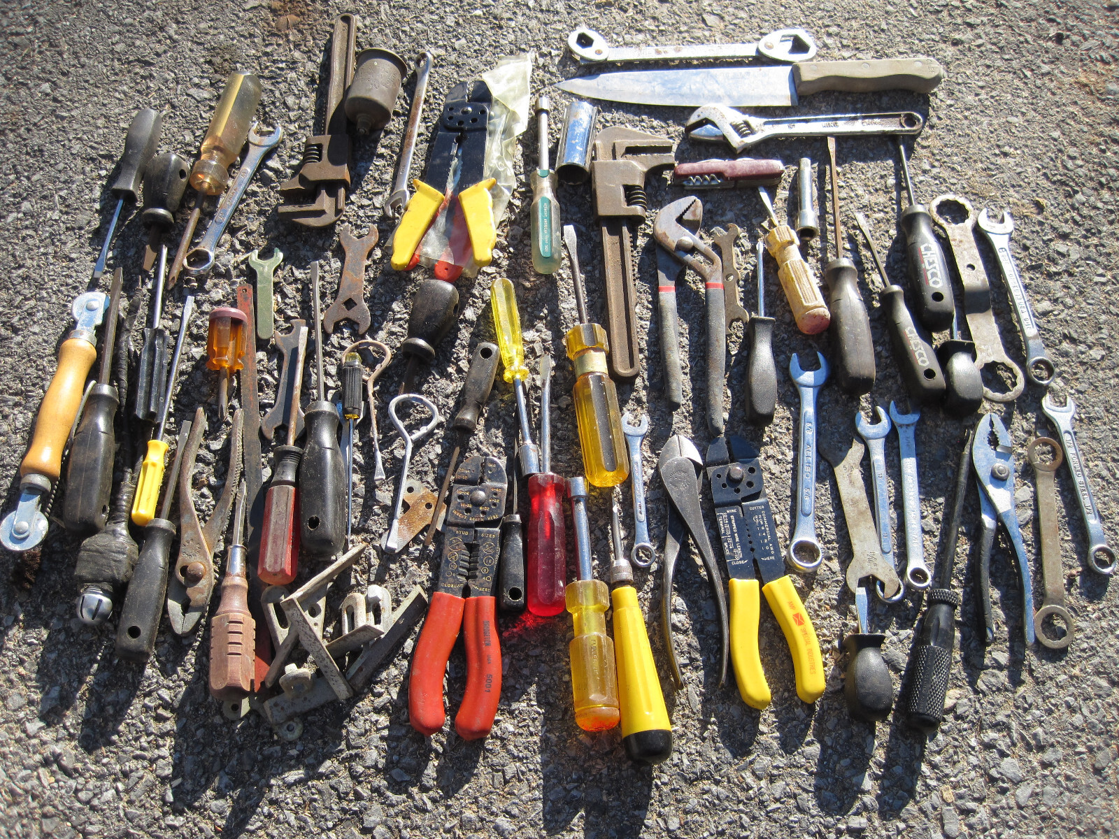 tool lot various etc. junk drawer lot clean out etc mechanic tools eBay