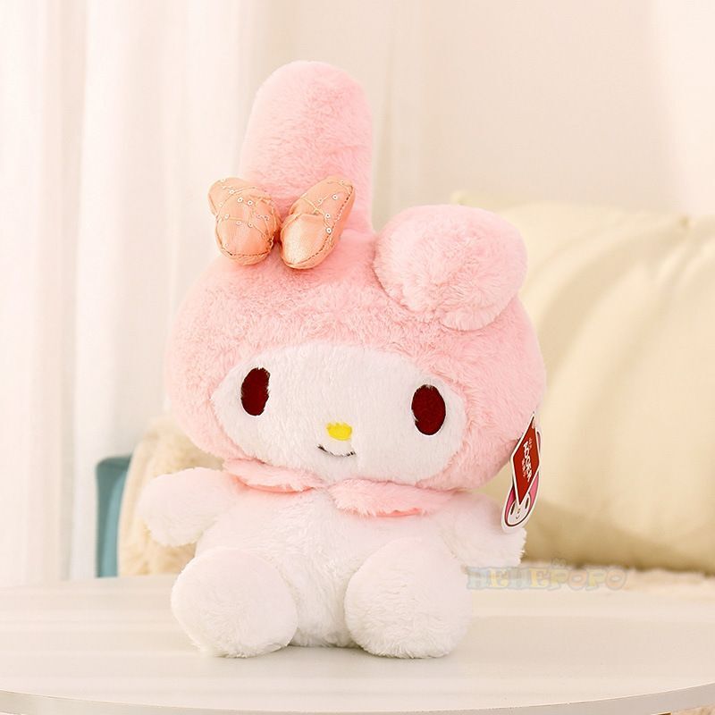 Melody Hello Kitty Ropa Hello Kitty Peluche Sanrio Toys Kawaii Soft
