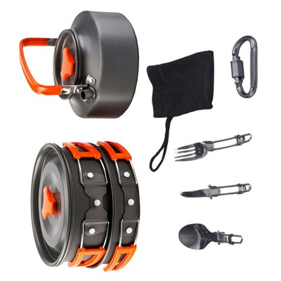 Backpacking Cookware Portable Campfire Hiking Camping Accessories