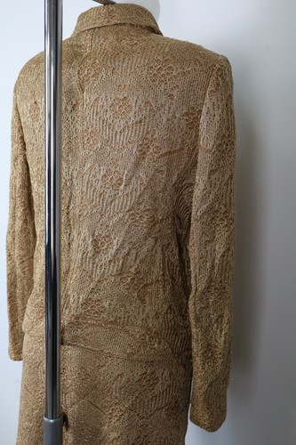 LUISA SPAGNOLI COMPLETO GONNA GIACCA DONNA TG. M SUITS WOMAN ITALY VINTAGE - Photo 10 sur 12