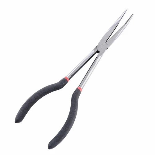 5 Stk Langbeckzangen Satz Spitzzange Telefonzange Zündkerzenzange 280mm - Bild 9 von 12