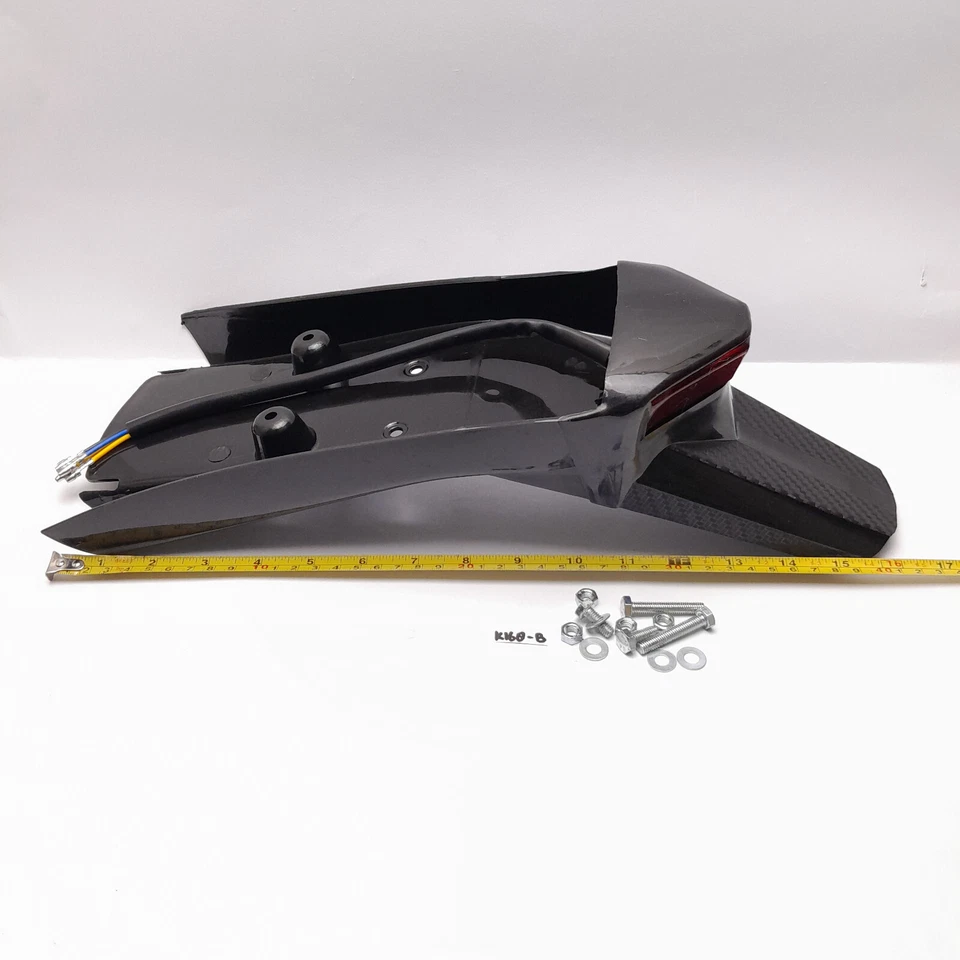 Luz trasera Kawasaki KLX125 KLX150 KLX150BF KLX150G Pro LED freno de parada ordenado Foto 3 de 4