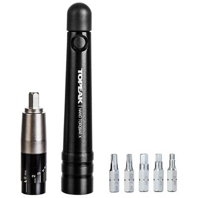 Topeak Nano TorqBar X Fahrrad Drehmoment Schlüssel Ratsche Sechskant Kompakt