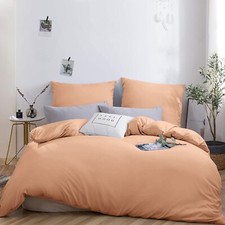 Duvet Cover Hotel Quality 3pc Luxury Bedding Set Single Double Super King Size