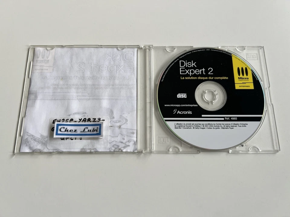 Micro Application - Disk Expert 2 (Solution Disque Dur) - PC - FR - 2004 - Image 2 of 2