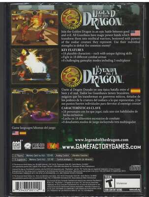 Jeu PS2 La Légende Du Dragon - Version Française, Occasion En Bon état, Propre