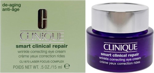 CLINIQUE Smart Clinical Repair™ Wrinkle Correcting Eye Cream 15ml RRP53 BNIB - Picture 2 of 4