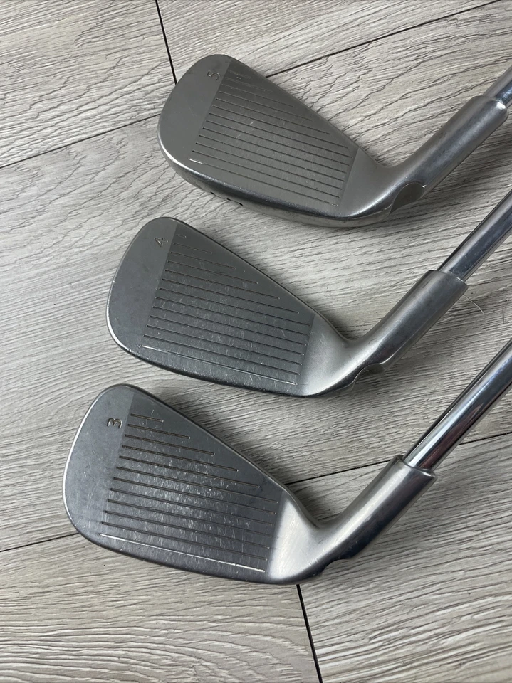 Juego de hierros Ping i15 Green Dot 3-PW (falta el 6) eje de acero derecho flexión rígida Foto 4 de 4