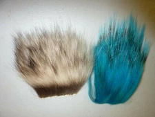 Nature's Spirit PREMIUM BADGER WING FUR Fly Tying Material