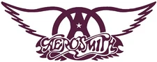 Aerosmith Purple Iron On Transfer For T-Shirt & Other Light Color Fabrics #4