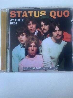 RARE CD STATUS QUO - AT THEIR BEST - MADE IN CANADA