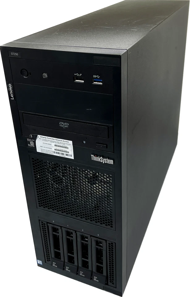 Lenovo ThinkSystem ST250 Server 16GB No HDD Xeon E-2136  7Y45 Refurbished - Image 3 of 4