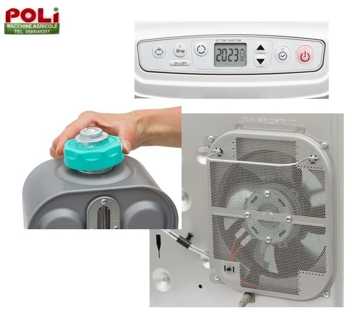 STUFA A COMBUSTIBILE QLIMA LASER SRE 8040 TC ELETTRONICA AUTOMATICA SENZA CANNA - Immagine 2 di 4