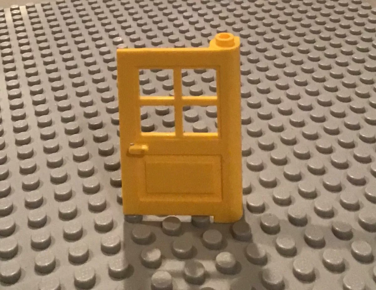 LEGO Classic Yellow Door 1x4x5 with 4 Panes