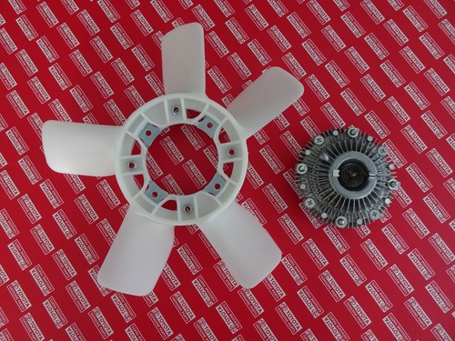 TOYOTA CARINA RA15 RA17 RA40 18RG Engine Cooling Fan & Oils Coupling Assy - Picture 4 of 12