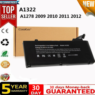 A1322 Battery/Charger For Apple MacBook Pro 13'' A1278 Mid 2009 2010 2011 2012