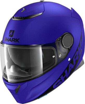 Shark Spartan BLANK blau MAT matt Integralhelm NEU