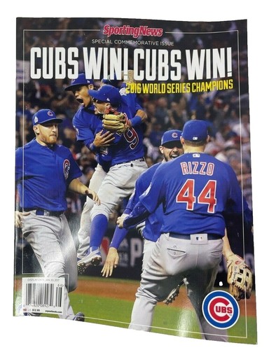 Sweat Capuche Zippé Antigua Chicago Cubs 2XL - World Series 2016 (neuf Avec Défaut)