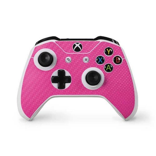 Textures Xbox One S Controller Skin - Pink Carbon Fiber