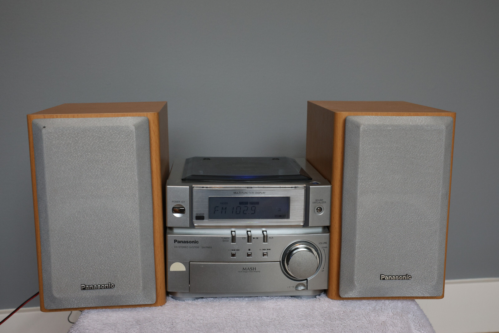 Panasonic SAPM03 High End compact bookshelf stereo system eBay