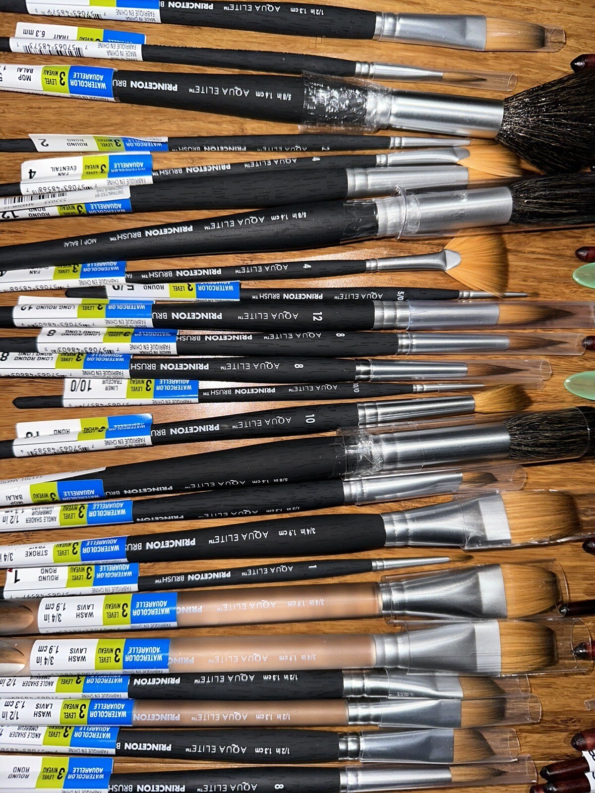 50 Princeton Royal Neptune ARTISTS PAINT BRUSHES Aqua Elite New eBay